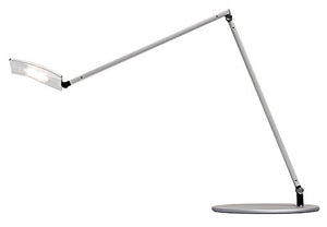 Koncept Gen 3 Mosso Pro Silver LED Desk Lamp with USB Port
