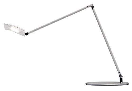 Koncept Gen 3 Mosso Pro Silver LED Desk Lamp with USB Port