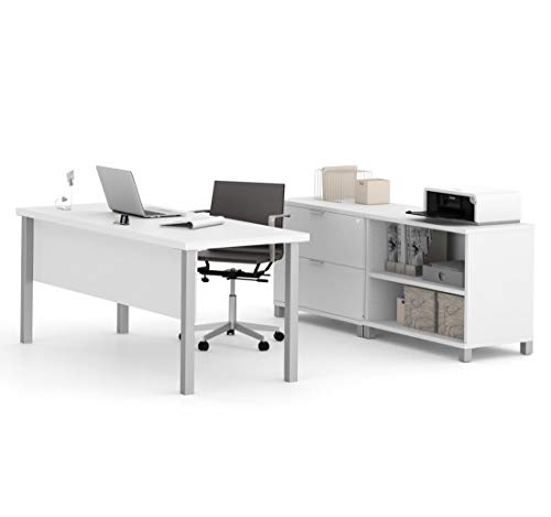 Bestar Pro-Linea Executive Set, White