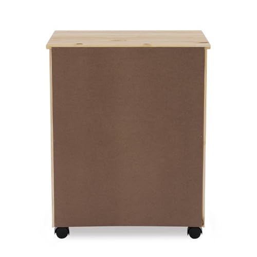 ENVEED Six-Drawer Wide Roll Storage Cart - Multifunctional Craft Organizer and Makeup Drawer Cabinet