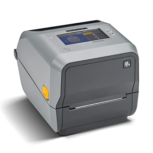 Zebra ZD621 Thermal Transfer Desktop Printer Color Touch LCD 203 dpi Print Width 4-inch USB Serial Ethernet ZD6A142-301F00EZ