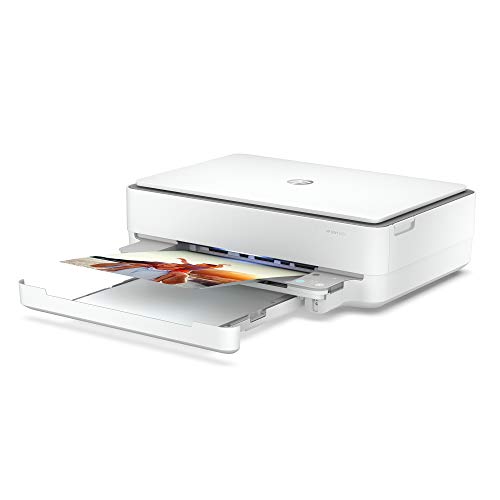HP ENVY 6055 Wireless All-in-One Printer, Mobile Print, Scan & Copy, Works with Alexa (5SE16A)