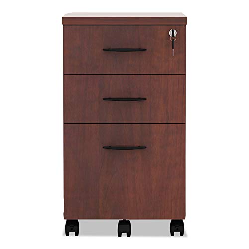 Alera VA572816MC - Valencia Mobile Box/Box/File Pedestal File, 15-7/8 x 20-1/2 x 28-3/8, Med Cherry