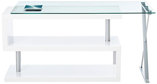 24/7 Shop at Home 247SHOPATHOME IDF-DK6131WH Office-desks, White