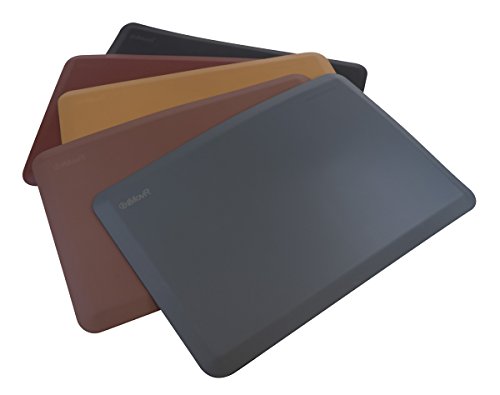 iMovR EcoLast Premium Hybrid Standing/Chair Mats - Made in USA (5' x 4', Gray)