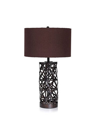32" Tall Table Lamp, Spider Design