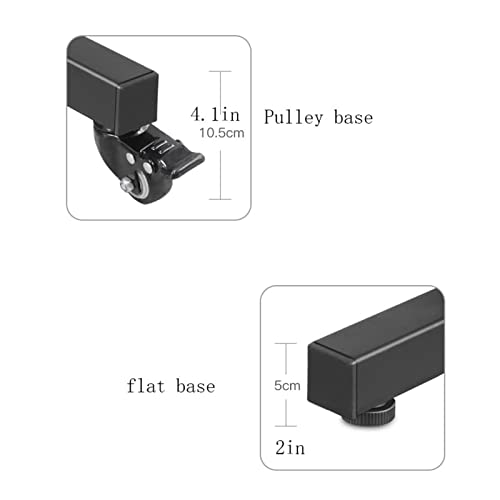 Projector Stand Floor-Standing Cart Telescopic Rack Black Shelf