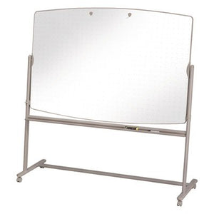 Total Erase Reversible Mobile Easel, 72 x 48, White Surface, Neutral Frame, Sold as 1 Each