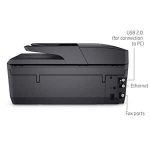 HP OfficeJet Pro Series All-in-One Wireless Printer, Print, Scan, Copy, Fax for Office,Up to 20 ppm Print Speed,Instant Ink Ready-2.65" CGD TouchscreenWorks with Alexa,with JAWFOAL Printer Cable