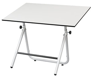Alvin EZ42-4 EZ Fold Table White 30 inchesx 42 inches