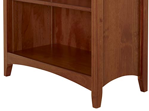 Camaflexi SHK345 Shaker Style Bookcase, 72", Brown
