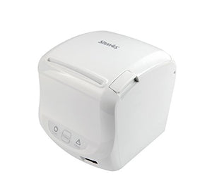 SAM4s GIANT100 Compact 3" Thermal POS Printer USB Serial Ethernet, Splash Cover Included, White