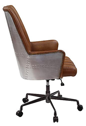 Acme Furniture Salvol Office Chair, Silver