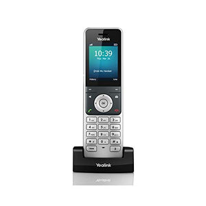 Global Teck Bundle of Yealink W60P IP Cordless Phone Office Bundle | DECT Handsets (5), Base Unit, Power Supply and Microfiber Cloth | Requires VoIP Service (Yealink W56P Base and 5 handsets)