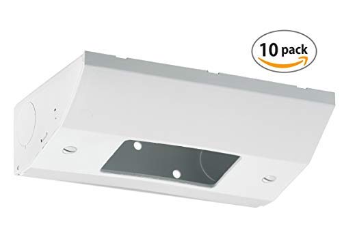 Hubbell Under Cabinet White Electrical Box 10 Pack RU170W