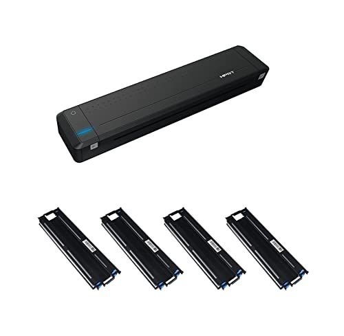 HPRT MT800 Portable Thermal Transfer Printer for Travel,300dpi High Resolution,Wireless Printer for Android and iOS Phone, Compatible with Windows,Linux and MAC, Suitable for Mobile Office.