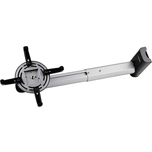 StarTech.com Universal Projector Wall Mount - Projector Mount supports Short & Ultra Short Throw Projectors up to 33lb (15kg) - Tilt/Swivel/Rotate - Adjustable 16.5" to 27.7" from Wall (PROJWALLMNT)