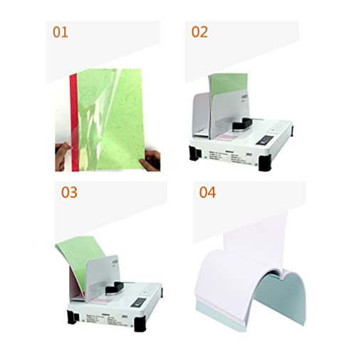 Thermal Binding Machine, Medium Duty Universal System, 1-50mm Binding Thickness, Infrared Light Detecting Hot Melt Con