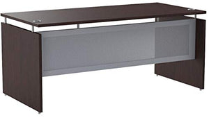 Alera SE216630ES Sedina Series Straight Front Desk Shell, 66w X 30d X 29 1/2h, Espresso