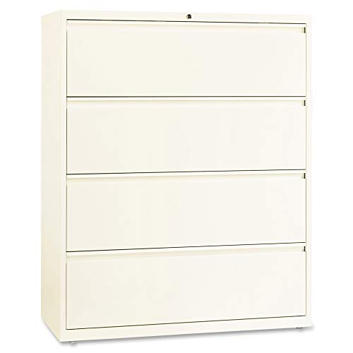 Lorell 22957 Fortress File Cabinet, 15.3 ft x 42" x 52.5", Cloud