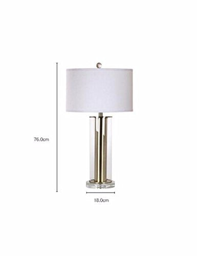 CJSHVR-The New Classic Crystal Glass and Kim Ho Lamps Modern Hotel Lobby Sample House Bedroom Living Room Bedside Lamp