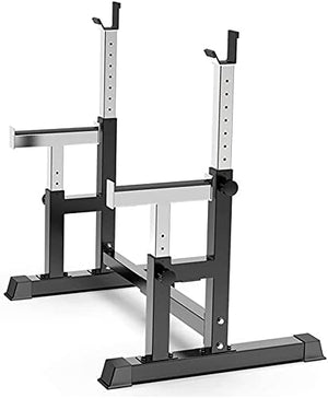 JYMBK Squat Rack Weight Lifting Cage Household Multifunctional Adjustable Bench Press Squat Rack Barbell Rack Fitness Equipment Strength Training