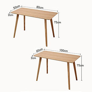 Computer Desk, 31.5 Inch/39.4 Inch Home Office Desk, Laptop PC Workstation, Simple Writing Table for Office/Study/Bedroom, Easy to Assemble (Size : 80x50x75cm)