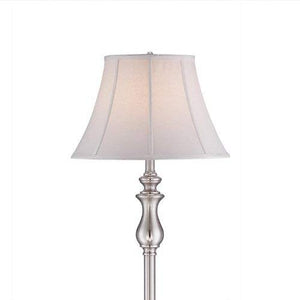 Quoizel Q1055FBN Floor Lamp Lighting, 1-Light, 150 Watt, Brushed Nickel (61"H x 16"W)