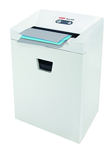 HSM Pure 420c Cross-Cut Shredder - 16-Sheet Capacity - 9.2-Gallon Bin