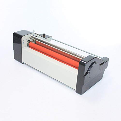 SHengwin 13.6" Hot and Cold Roll Laminator, Four Rollers Thermal Laminating Machine