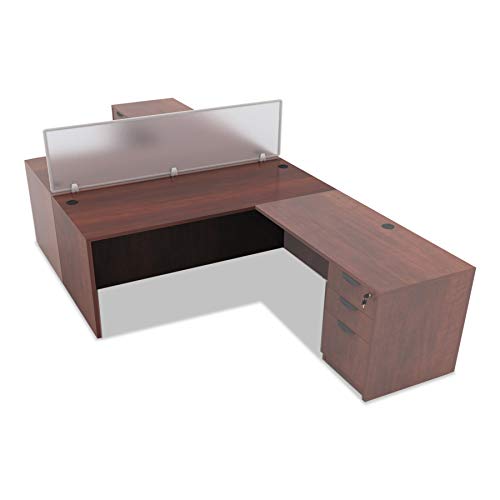 Alera Valencia Series 66 by 30 by 29-1/2-Inch Desk Shell, Medium Cherry