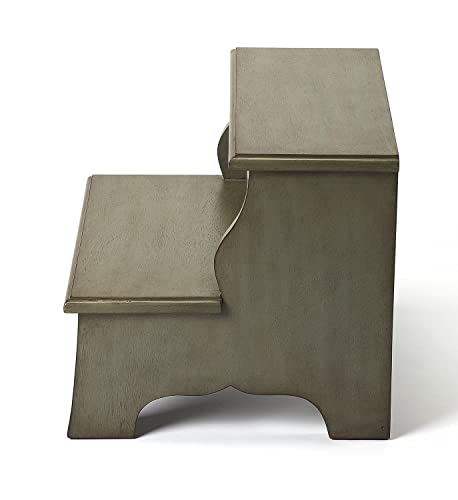 Butler Specialty Company Melrose Wood Step Stool - Gray