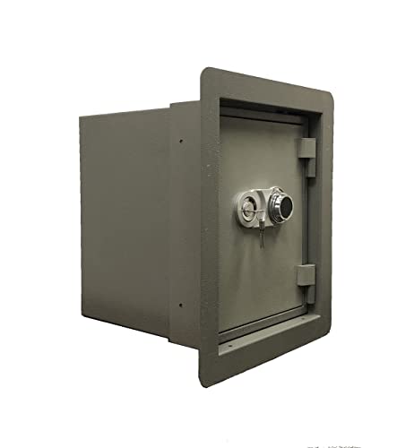 Southeastern Fireproof Wall Safe Dial Combination Lock gray