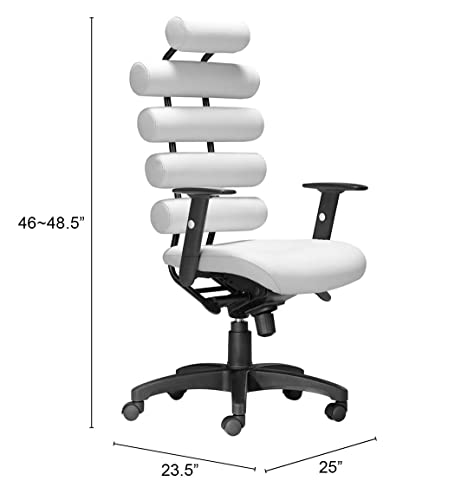 Zuo Unico Office Chair White