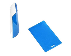LAM-IT-ALL Luggage Tag Laminating Pouches (Pack of 2500) 10 mil Blue/Clear