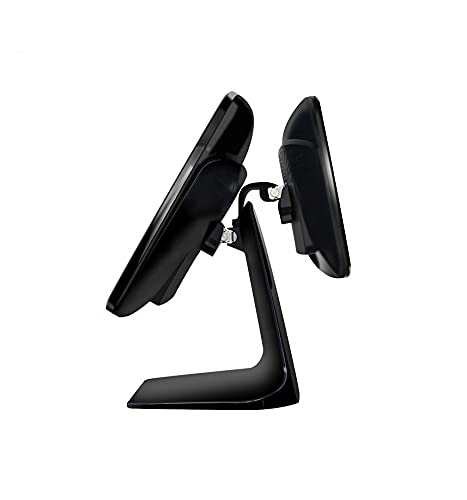 MEETSUN All in One POS System,Cash Register for Retail,Includes Touch Screen Cash Register,80MM Thermal Printer,Cash Drawer,handfree Barcode Scanner,Windows 10,POS Software (700-LS003)