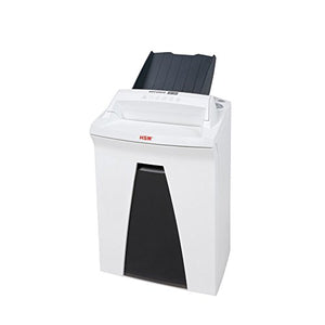 HSM SECURIO AF150 L4 Micro-cut Shredder with automatic paper feed; shreds up to 150 automatically/13 manually; 9 gallon capacity