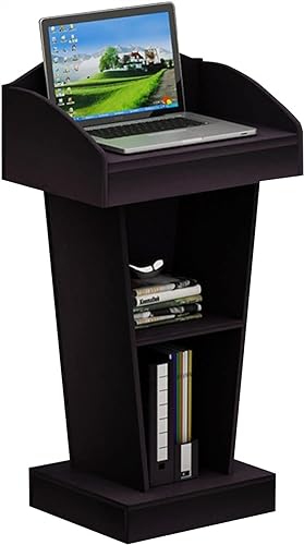 SMuCkS Wood Lectern Podium for Church, School, or University (Color: D, Size: 60x40x110cm)