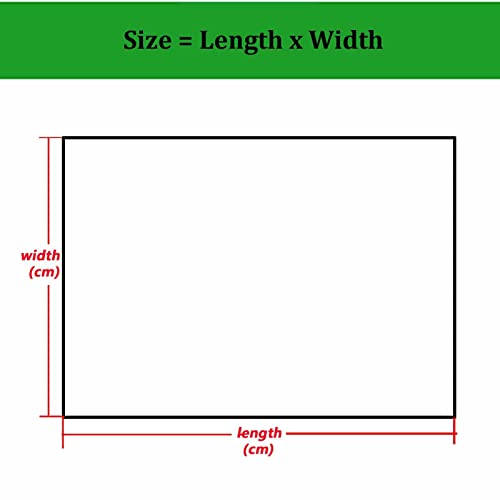 VXHCS Transparent Office Chair Mat, PVC Floor Protector 79x118in - Waterproof, Non-Slip, Easy to Clean