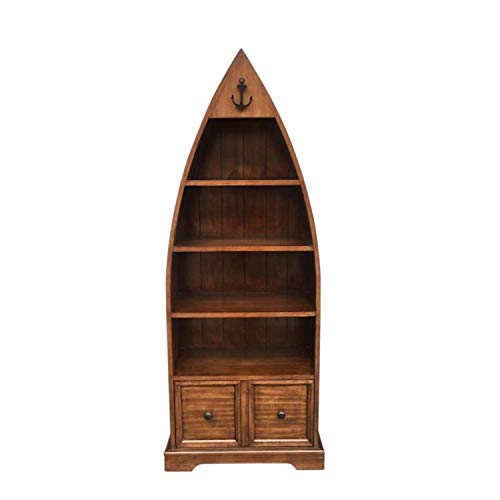 Lamps Per Se' Cherry Boat Bookcase