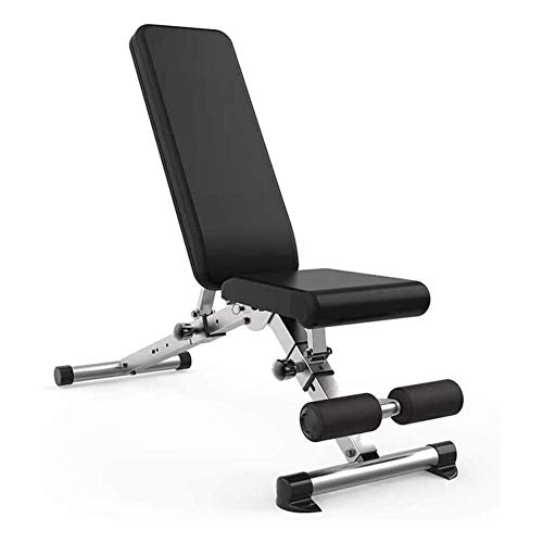 ZXNRTU Full Body Workout Adjustable Benches Home Gym Adjustable Weight Bench Foldable Workout Bench Sit Up AB Incline Abs Bench Strength Training Equipment