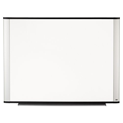 3M Porcelain Dry Erase Board, 72 x 48-Inches, Widescreen Aluminum Frame