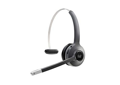 Cisco Wireless Single On-Ear Headset 561 with Standard Base, Charcoal