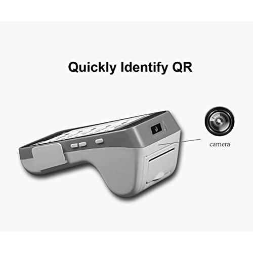 Handheld POS Terminal with Built-in Scanner, Thermal Printer, NFC, Android OS - Ideal for Supermarkets and Restaurants