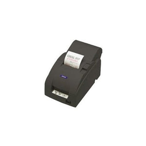 Epson Tm-u220b-653 Dot Matrix Receipt Printer Serial Epson Dark Gray Autocutter Power Supply Included