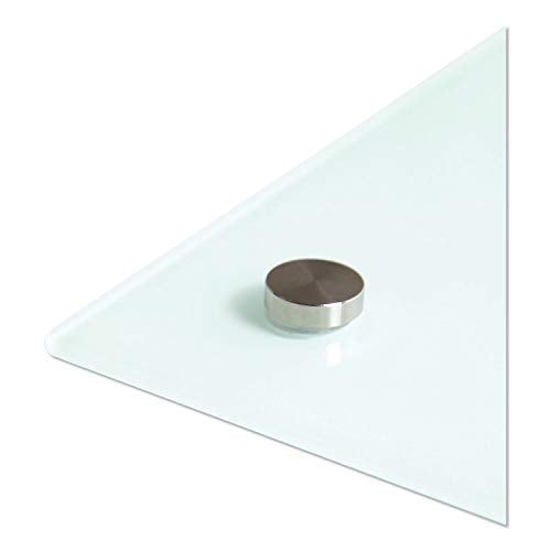 U Brands 3973U0001 Magnetic Glass Dry Erase Board Value Pack, 72 X 36, White
