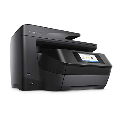 HP OfficeJet Pro 8715 All-in-One All-in-One Touch Screen Bluetooth Wireless Black Printer (Renewed)