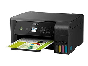 Epson EcoTank ET Series All-in-One Supertank Inkjet Printer for Cartridge-Free Home Printing, Wireless, Copier, Printer, Scanner, 5760 x 1400 dpi Print - 2400 dpi Optical Scan