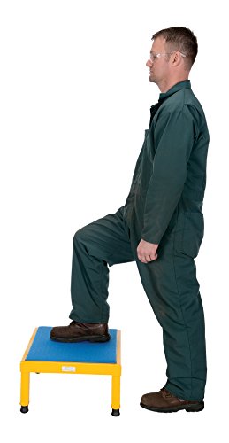 Vestil Adjustable Work-Mate Stand with Ergo-Matting Deck, Steel, 24" x 19" Deck, 500-lb. Capacity