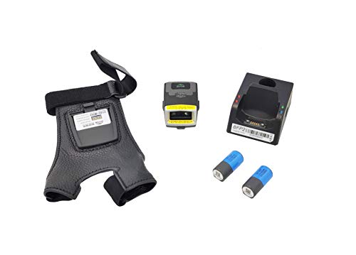 Barcoder DSF-WR2, Wireless Bluetooth Hands-Free Wearable 2D/1D Glove Scanner, Cradle, Spare Battery